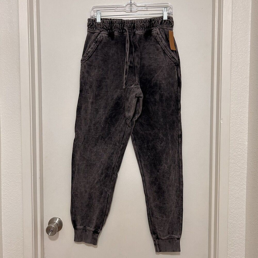 Lane Seven Skater Vintage Washed Sweatpants Relaxed Fit Fleece Grunge Jogger  S